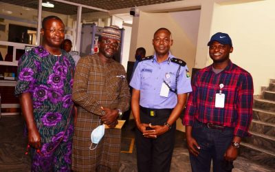 Courtesy Visit To The IGP Towards Post #ENDSARS Disruption & Intervention By ANCA