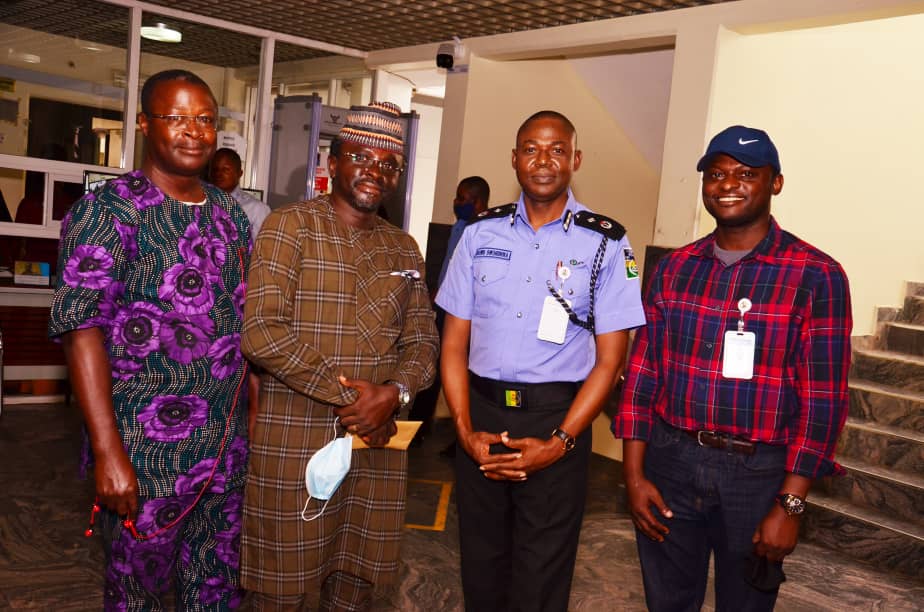 Courtesy Visit To The IGP Towards Post #ENDSARS Disruption & Intervention By ANCA